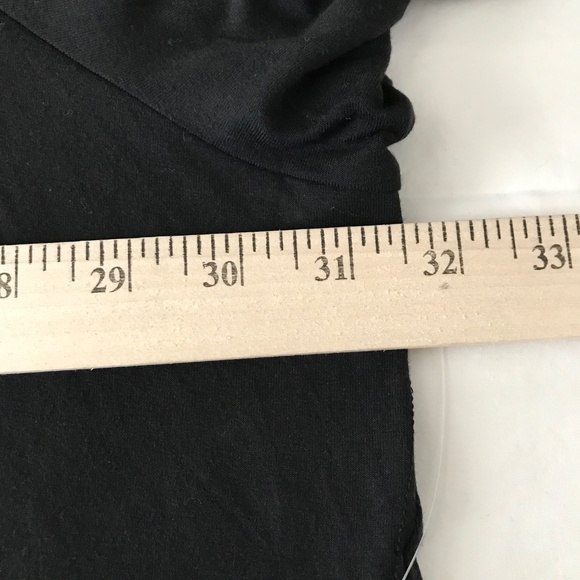 ROAMANS Flare Sleeve Tunic with Cold Shoulder Detail Black Women’s Plus Size 3X - Picture 9 of 16